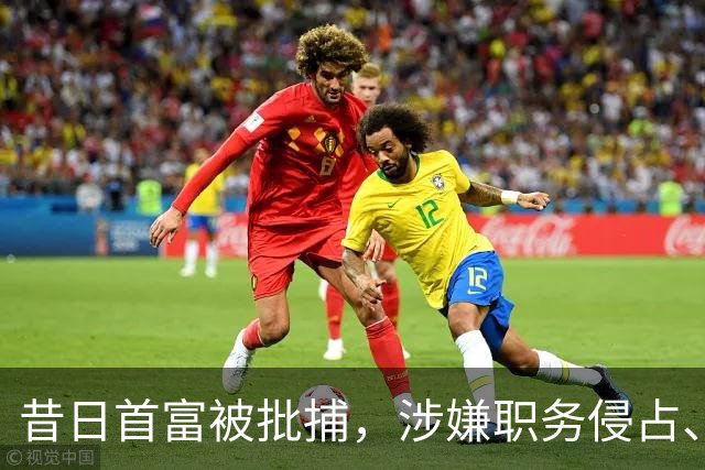 昔日首富被批捕，涉嫌职务侵占、挪用资金，女婿也曾被查现已履职